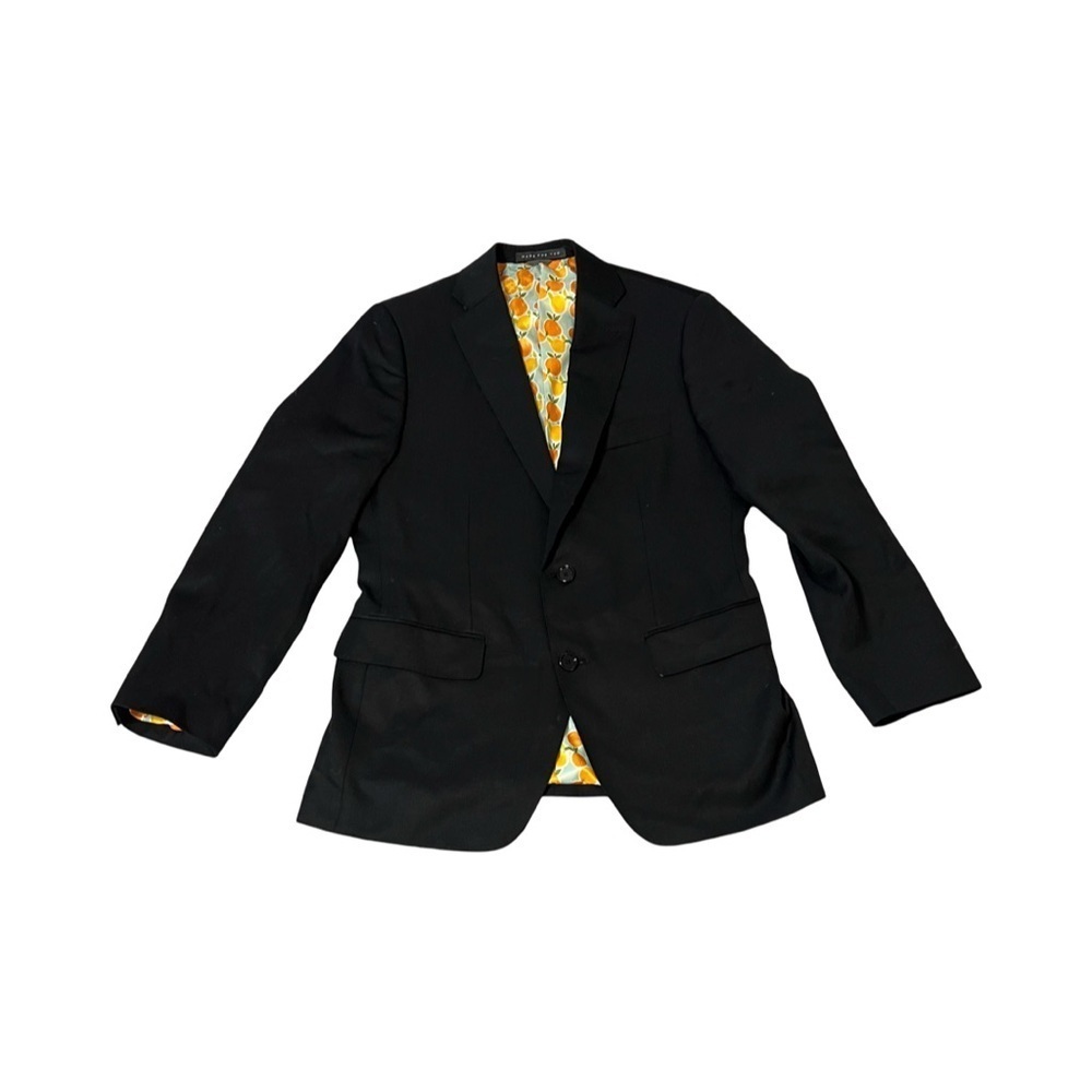 Indochino Men’s Made ForYou Classic Black Men's Blazer.